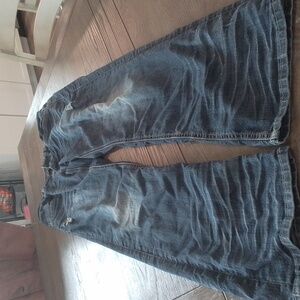 Six-x slim straight stretch men's jeans